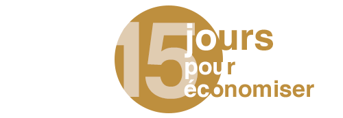 15 jours pour économiser