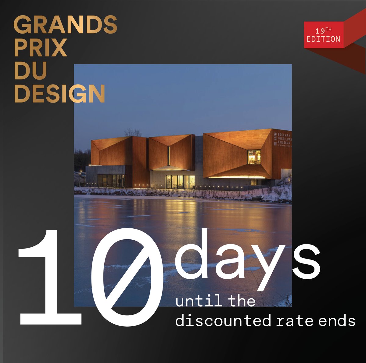 10 days until the discounted rate ends