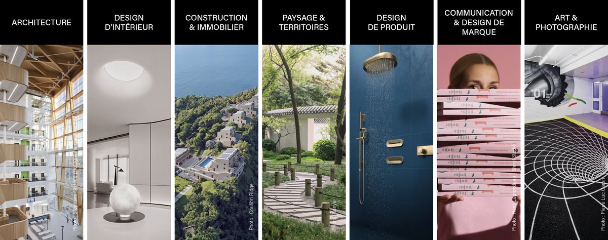 Disciplines des GRANDS PRIX DU DESIGN