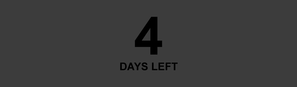 12 DAYS LEFT - Submit your project - Before May 1