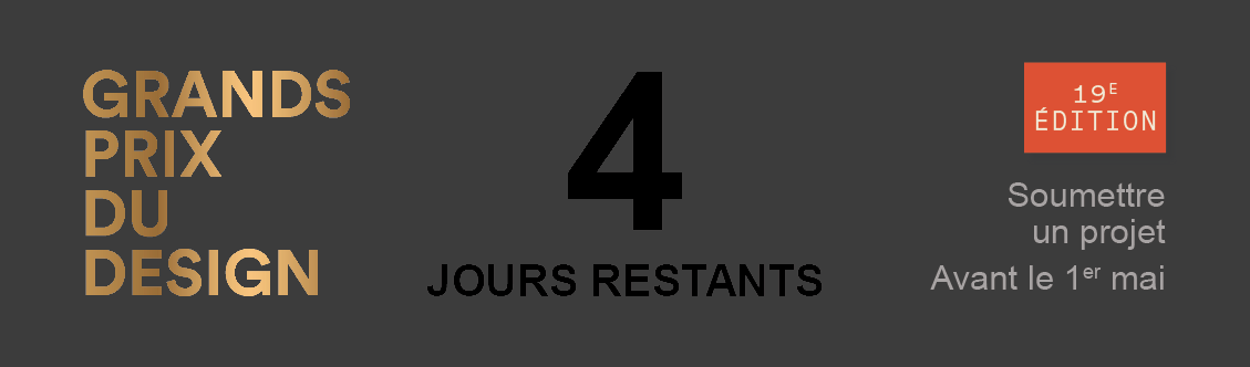 4 JOURS RESTANTS - Soumettre un projet - Avant le 1er mai
