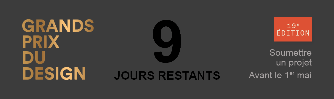 9 JOURS RESTANTS - Soumettre un projet - Avant le 1er mai