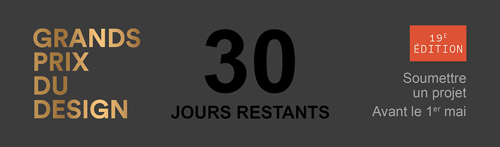 30 JOURS RESTANTS - Soumettre un projet - Avant le 1er mai