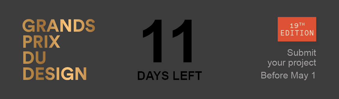 11 DAYS LEFT - Submit your project - Before May 1