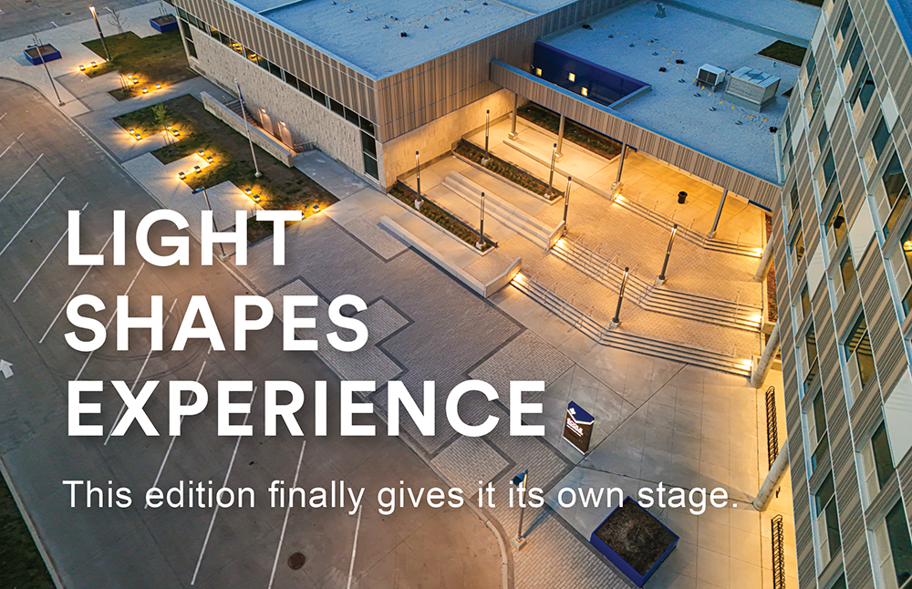 LIGHT SHAPES EXPERIENCE - This edition finally gives it its own stage.