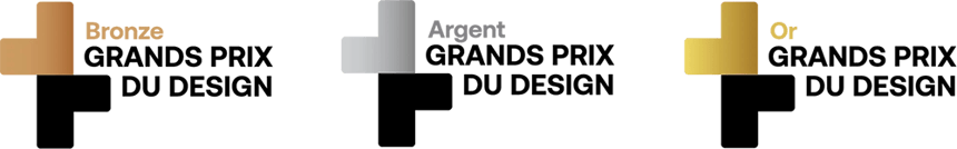 Logos : Certification Bronze, Argent et Or