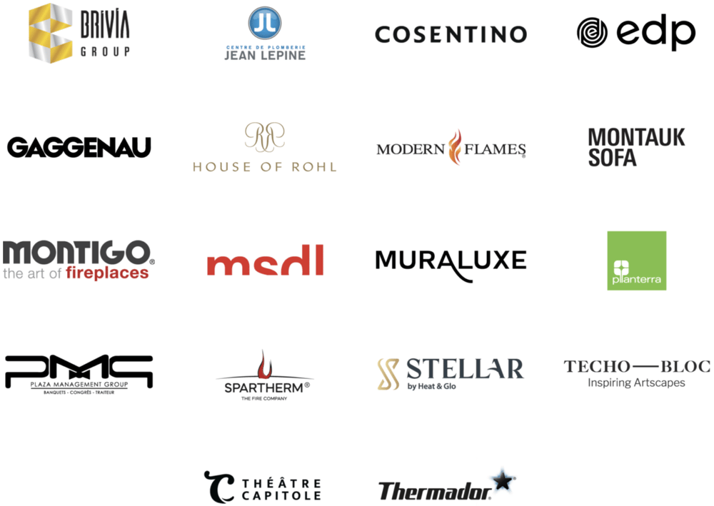 Logos of our Gold & Evenings Partners