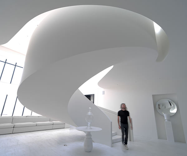 Escalier de Mme Nadia Saputo