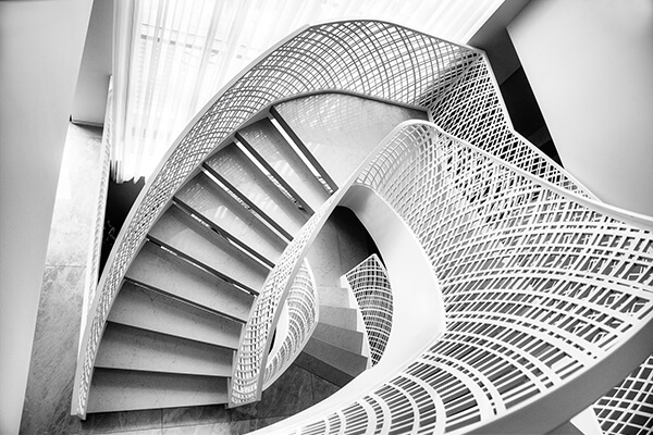 Escalier « dentelle »