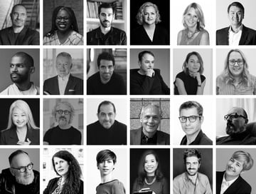 Photos de plusieurs membres du jury de la 17e édition des GRANDS PRIX DU DESIGN
